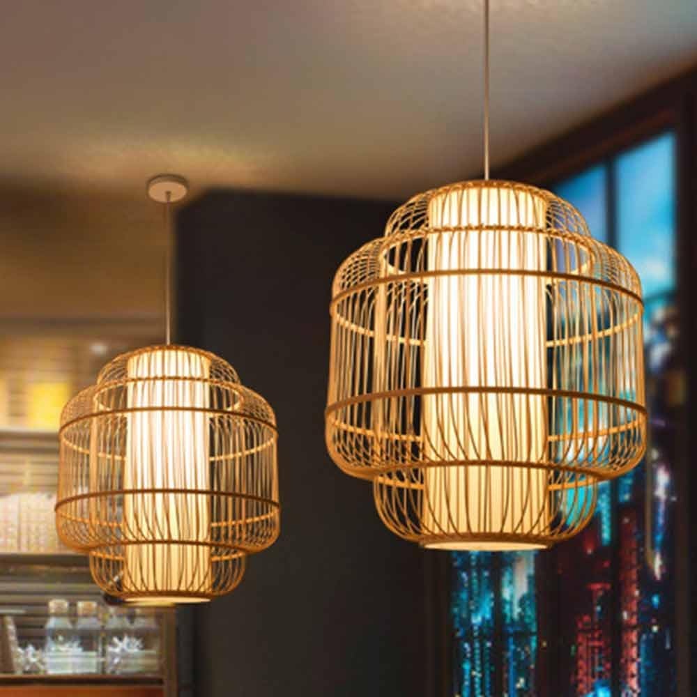 Bamboo Creative Pendant Light